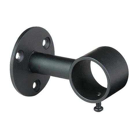 single curtain rod bracket metal